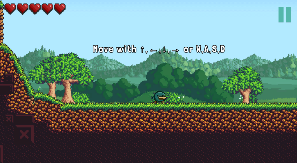 Cynory Screenshot - Movement tutorial